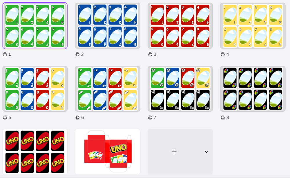 UNO Editável no Canva
