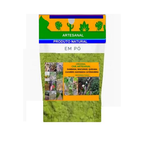 CHA ENGRAVIDADOR ERVAS 200 GRAMAS FEITO ARTESANALMENTE