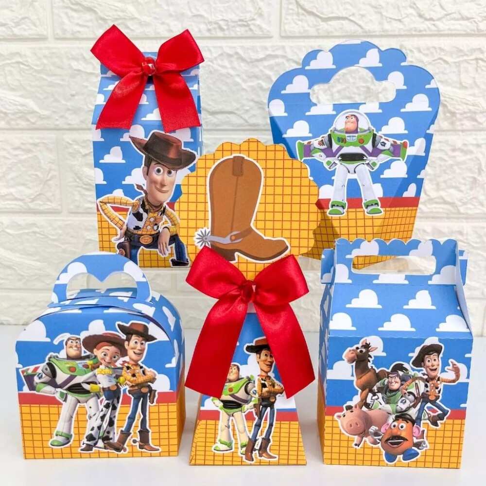 Kit Festa Caixinha Personalizados Já Colado QUALQUER TEMA