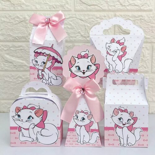 Kit Festa Caixinha Personalizados Já Colado QUALQUER TEMA