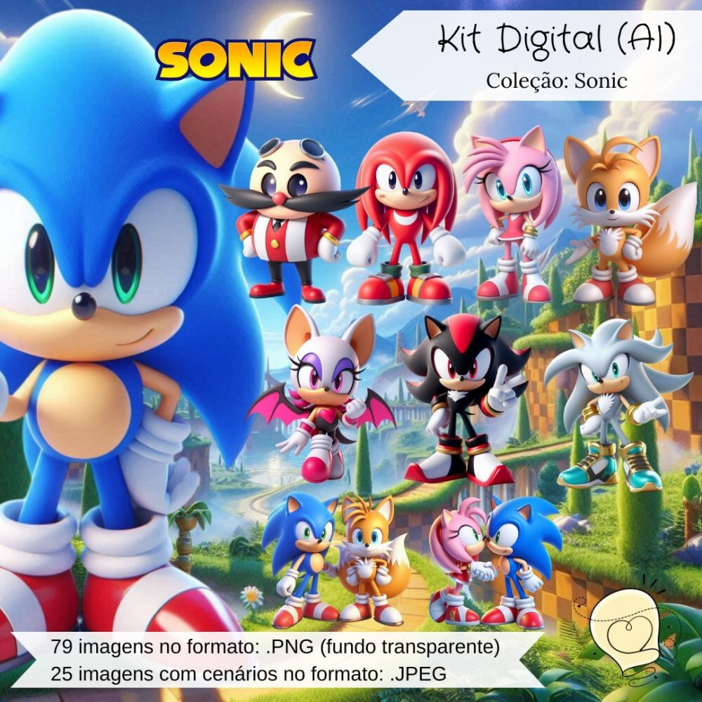 Kit Digital - Sonic (ai) - Envio Imediato