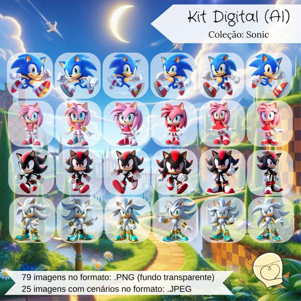 Kit Digital - Sonic (ai) - Envio Imediato