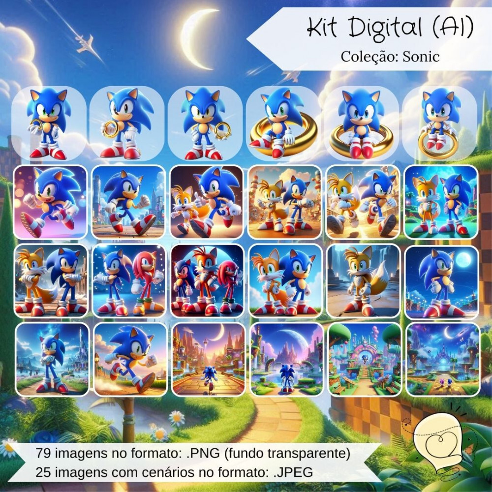 Kit Digital - Sonic (ai) - Envio Imediato