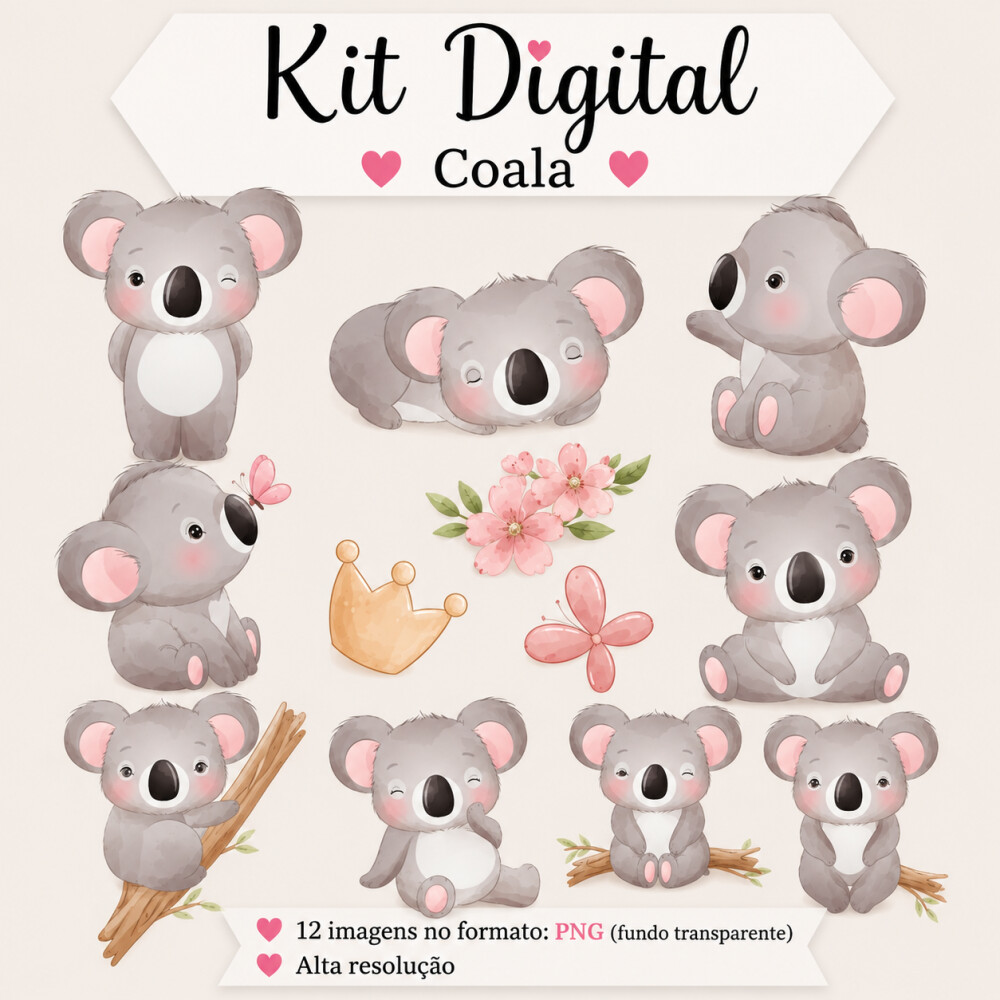 Kit Digital - Koala \ Coala - Envio Imediato