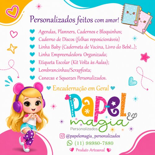 Etiqueta Escolar - Florzinha - Meninassuperpoderosas - 122un