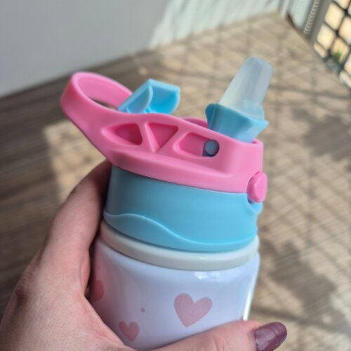 Garrafa Squeeze Infantil - Luluca - 500ml Aluminio