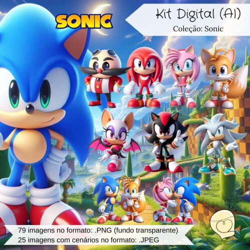 Kit Digital - Sonic (ai) - Envio Imediato
