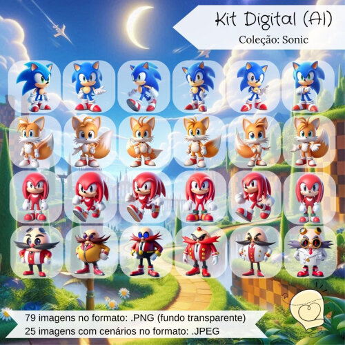 Kit Digital - Sonic (ai) - Envio Imediato