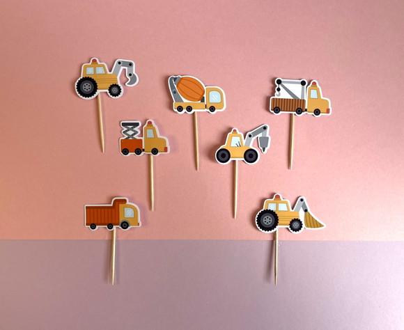 Kit Decoração - Festa Construção - Construtor