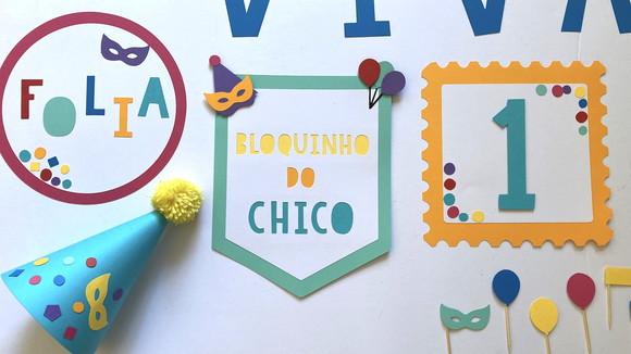 Kit Decoração - Festa no Tema Carnaval / Frevo