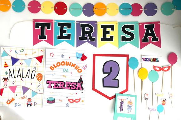 Kit Festa - Papelaria Festa Carnaval
