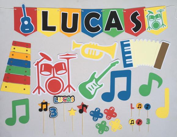 Kit Festa Completa - Tema Música