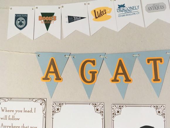 Kit Papelaria de Festa - Gilmore Girls - Tal Mãe, Tal Filha