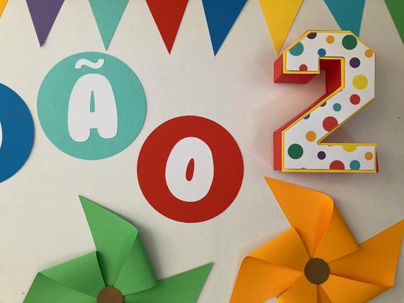 Kit Papelaria para Festa - Decoração Cata-ventos