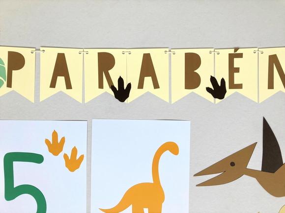 Papelaria Dinossauro - Decoração de Festa