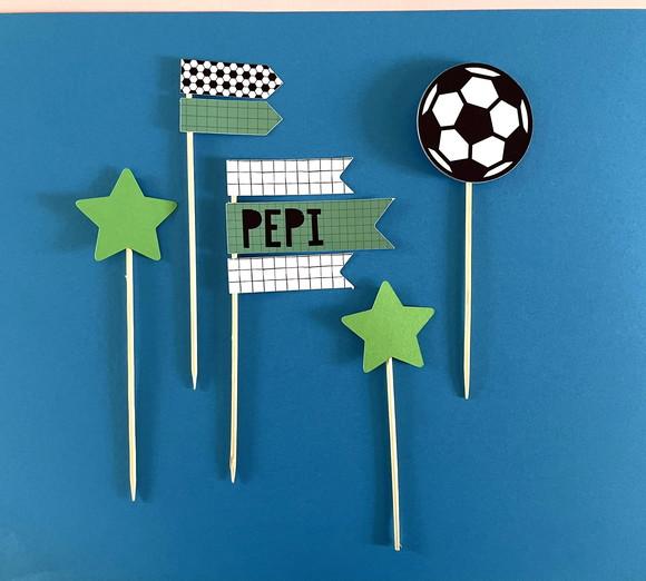 Papelaria Festa Futebol - Topo de Bolo