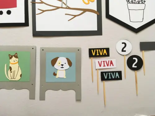 Decoração de Parede e Mesa - Papelaria Personalizada