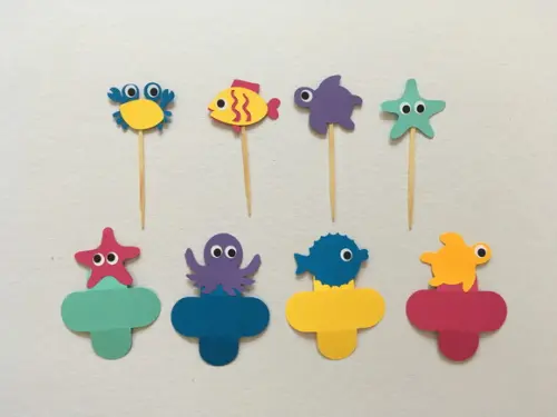 Festa Fundo do Mar - Decoração de Parede e Mesa