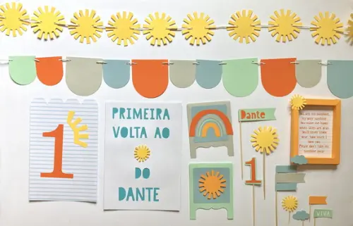 Festa Papelaria - Raio de Sol / Solzinho (mod 3)