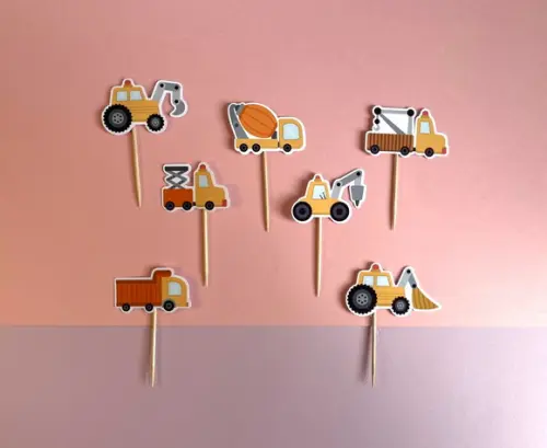 Kit Decoração - Festa Construção - Construtor