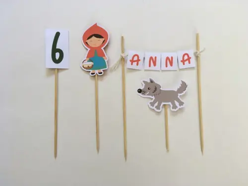 Kit Decoração - Festa Chapeuzinho Vermelho