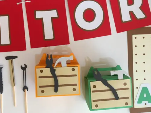Kit Decoração - Festa Ferramentas / Construtor