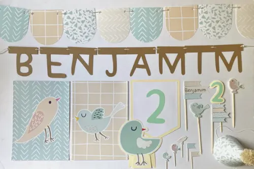 Kit Decoração - Festa Passarinhos