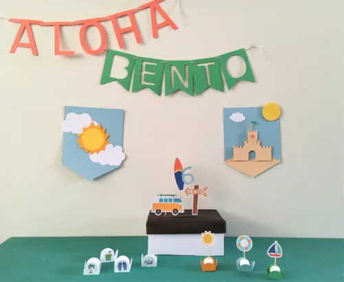 Kit Decoração de Festa - Tema Surf, Praia e Verão