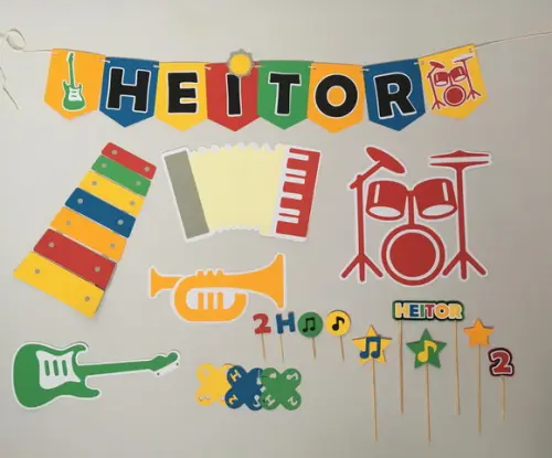 Kit Festa Completa - Tema Música