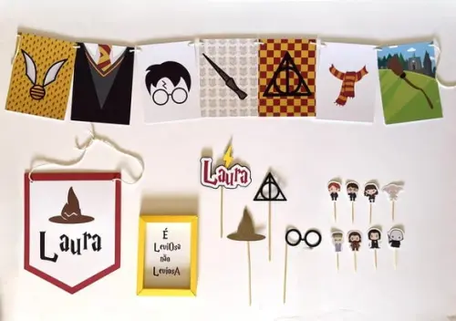 Mini Kit Decoração - Festa Harry Potter