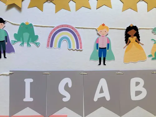 Kit Papelaria para Festa - Princesas, Principes e Castelo