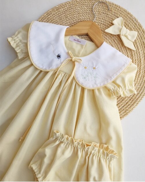 Vestido abelhinha