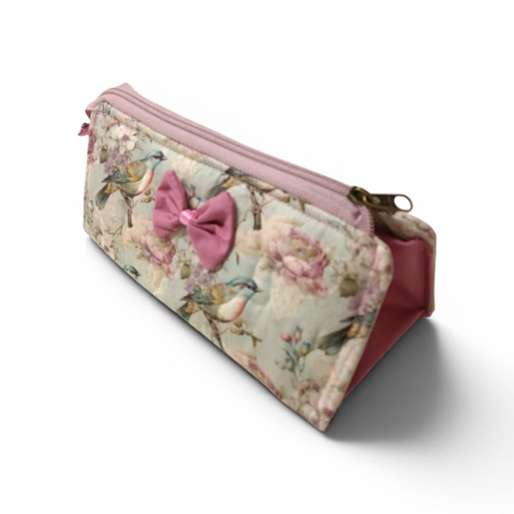 Conjunto  Artesanal com Bolsa, Necessaires e Carteira 👜💖