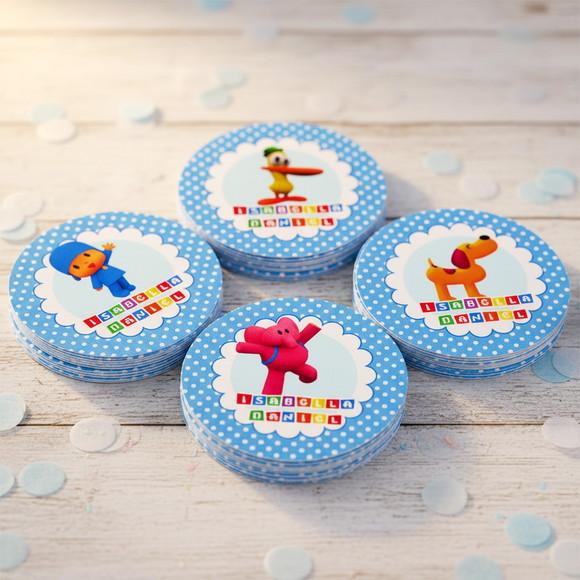 Adesivo para Latinha Pocoyo