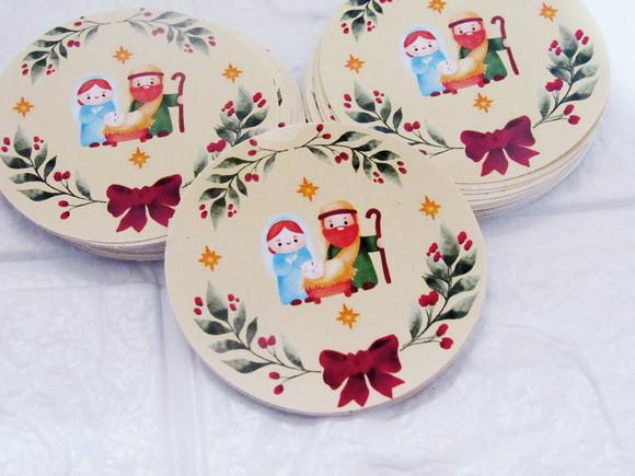 Adesivo para Lembrancinha Natal
