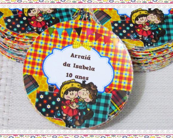 Adesivo Personalizado Festa Junina