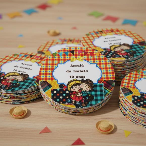Adesivo Personalizado Festa Junina