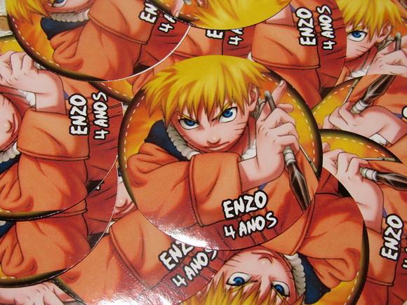 Adesivo Personalizado Naruto