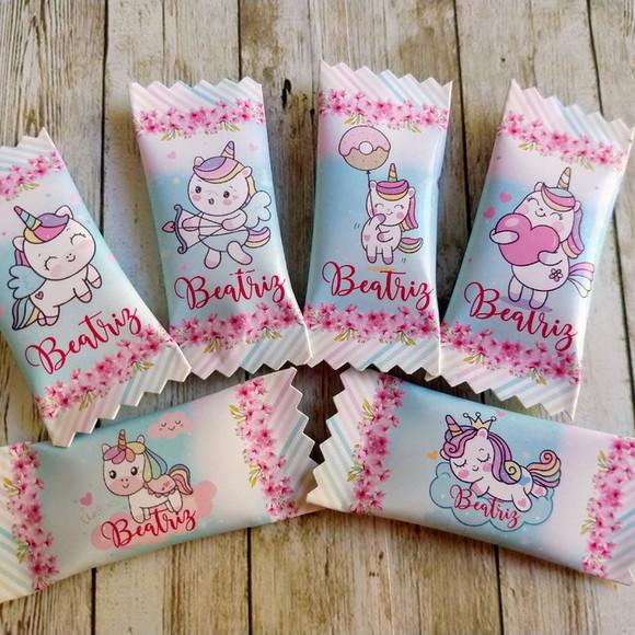 Balinha Personalizada Unicórnio