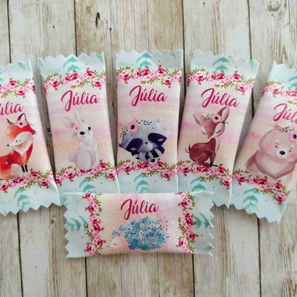 Balinhas Personalizadas Animais do Bosque