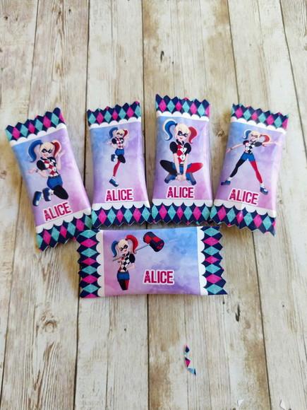 Balinhas Personalizadas Arlequina