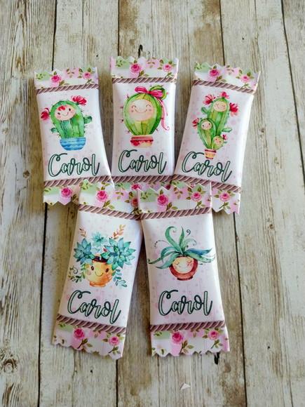 Balinhas Personalizadas Cactos