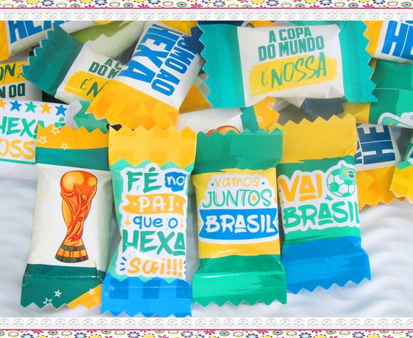 Balinhas Personalizadas Copa do Mundo