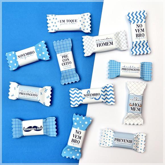 Balinhas Personalizadas Novembro Azul