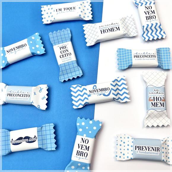 Balinhas Personalizadas Novembro Azul