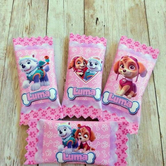 Balinhas Personalizadas Patrulha Canina