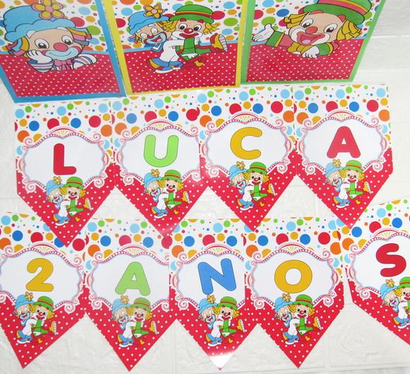 Bandeirolas Personalizadas Patati Patatá
