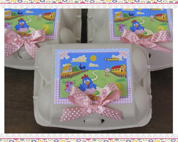 Caixinha de Ovos Galinha Pintadinha Candy