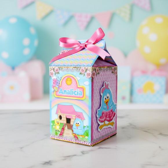 Caixinha Milk Galinha Pintadinha Candy
