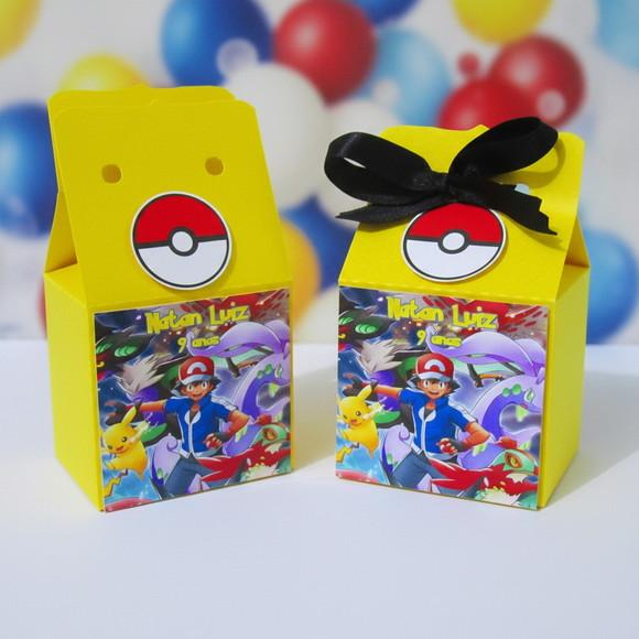 Caixinha Modelo Suspiro Pokémon